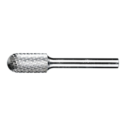 HICOAT CYL BUR (RADIUS END), DIA CUT