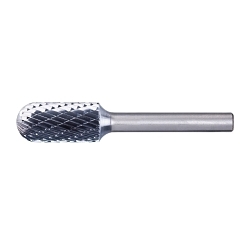 HICOAT CYL BUR (RADIUS END), DBL CUT