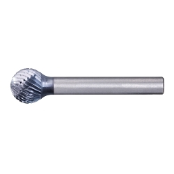 HICOAT BALL BUR DBL CUT 1/2X7/16X1/4SHK