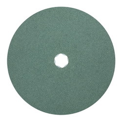 COMBICLICK FIBER DISC, 7IN DIA ZIRCONIA