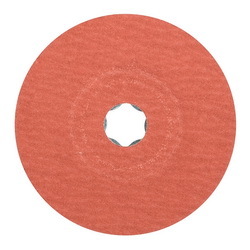 COMBICLICK FIBER DISC, 4-1/2 DIA AO