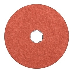 COMBICLICK FIBER DISC, 4-1/2 DIA AO