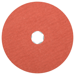 COMBICLICK FIBER DISC, 5IN DIA AO