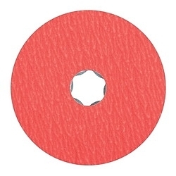 COMBICLICK FIBER DISC, 4IN DIA CERAMIC
