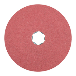 COMBICLICK FIBER DISC, 4-1/2 DIA CERAMIC