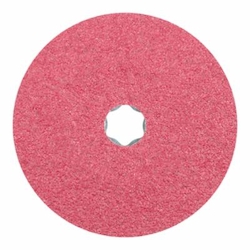 COMBICLICK FIBER DISC, 5IN DIA CERAMIC