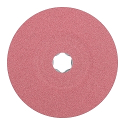 COMBICLICK FIBER DISC, 5IN DIA CERAMIC