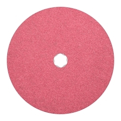 COMBICLICK FIBER DISC, 7IN DIA CERAMIC