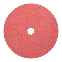 COMBICLICK FIBER DISC, 7IN DIA CERAMIC