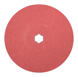 COMBICLICK FIBER DISC, 7IN DIA CERAMIC