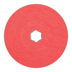 COMBICLICK FIBER DISC, 5IN DIA CERAMIC