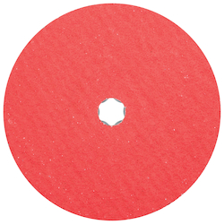 COMBICLICK FIBER DISC, 7IN DIA CERAMIC