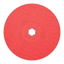 COMBICLICK FIBER DISC, 7IN DIA CERAMIC