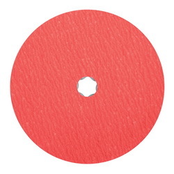 COMBICLICK FIBER DISC, 7IN DIA CERAMIC