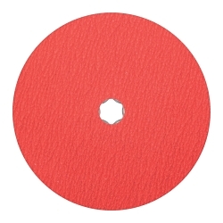 COMBICLICK FIBER DISC, 7IN DIA CERAMIC