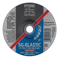 7INX1/4 GRINDING WHEEL, 7/8AH CO 24 Q SG