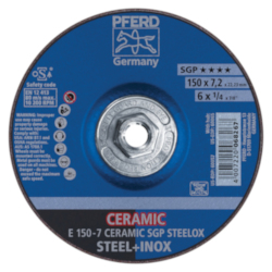 6INX1/4 GRINDING WHEEL, 5/8-11 THD. CO