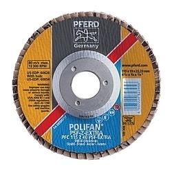 6INX7/8 POLIFAN FLAP DISC - FLAT