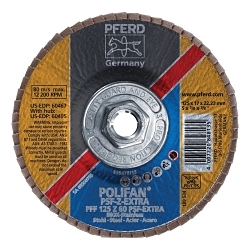 5INX5/8-11 POLIFAN FLAP DISC - FLAT