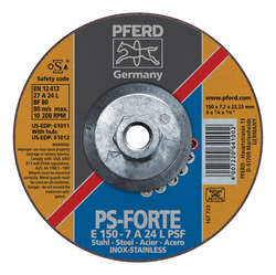 6INX1/4 GRINDING WHEEL, 5/8-11 THD. A 24