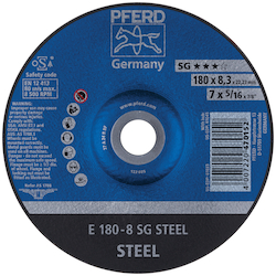 7INX3/8 GRINDING WHEEL, 7/8AH A 24 R SG