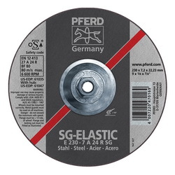 9INX1/4 GRINDING WHEEL, 5/8-11 THD. A 24