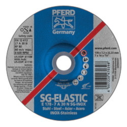 7INX1/4 GRINDING WHEEL, 7/8AH A 30 N