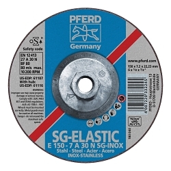 6INX1/4 GRINDING WHEEL, 5/8-11 THD. A 30