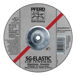 9INX1/4 GRINDING WHEEL, 5/8-11 THD. A 24