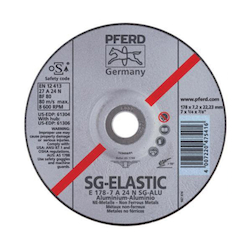 6INX1/4 GRINDING WHEEL, 7/8AH A 24 N SG