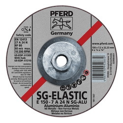 6INX1/4 GRINDING WHEEL, 5/8-11 THD. A 24