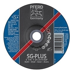 7INX1/4 GRINDING WHEEL 7/8AH ZA 24 R SGP