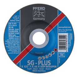 5INX1/4 GRINDING WHEEL 7/8AH WHISPER A