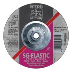 7INX1/4 GRINDING WHEEL, 5/8-11 THD. ZA