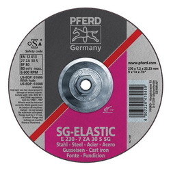 9INX1/4 GRINDING WHEEL, 5/8-11 THD. ZA
