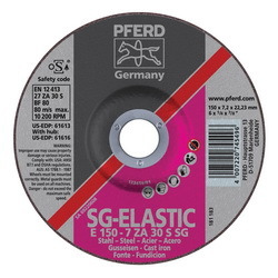 6INX1/4 GRINDING WHEEL, 7/8AH ZA 30 S SG