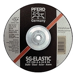 9INX1/4 GRINDING WHEEL, 5/8-11 THD. T28