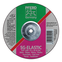 9INX1/4 GRINDING WHEEL, 5/8-11 THD. T28