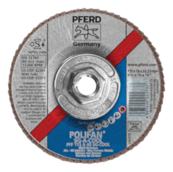 4-1/2X5/8-11 POLIFAN FLAP DISC - FLAT