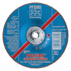 7IN POLIFAN-STRONG-FREEZE FLAP DISC SGP,
