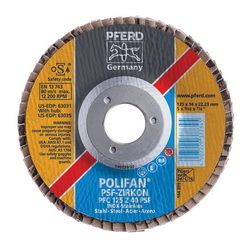 6INX7/8 POLIFAN FLAP DISC - FLAT PSF,
