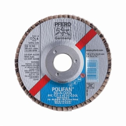 5INX7/8 POLIFAN FLAP DISC - CONICAL SG,