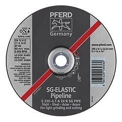 9INX1/8 PIPELINE WHEEL, 7/8AH (4.1MM) A
