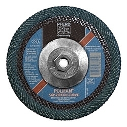 7INX5/8-11 POLIFAN CURVE FLAP DISC SGP,