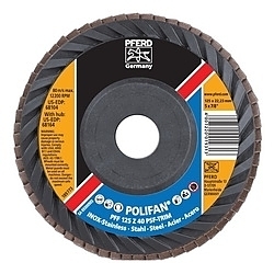 5INX7/8 POLIFAN FLAP DISC - FLAT