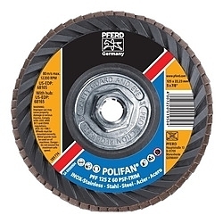 5INX5/8-11 POLIFAN FLAP DISC - FLAT