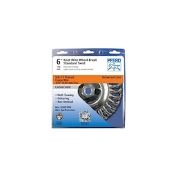 4IN PSF STANDARD TWIST KNOT WHEEL .020