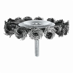 4IN PSF MTDKNOT WHEEL BRUSH .014 CS