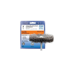 3IN PSF MTDCRIMPED WHEEL BRUSH .012 CS