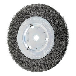 6IN CRIMPED WIRE WHEEL - NARROW FACE